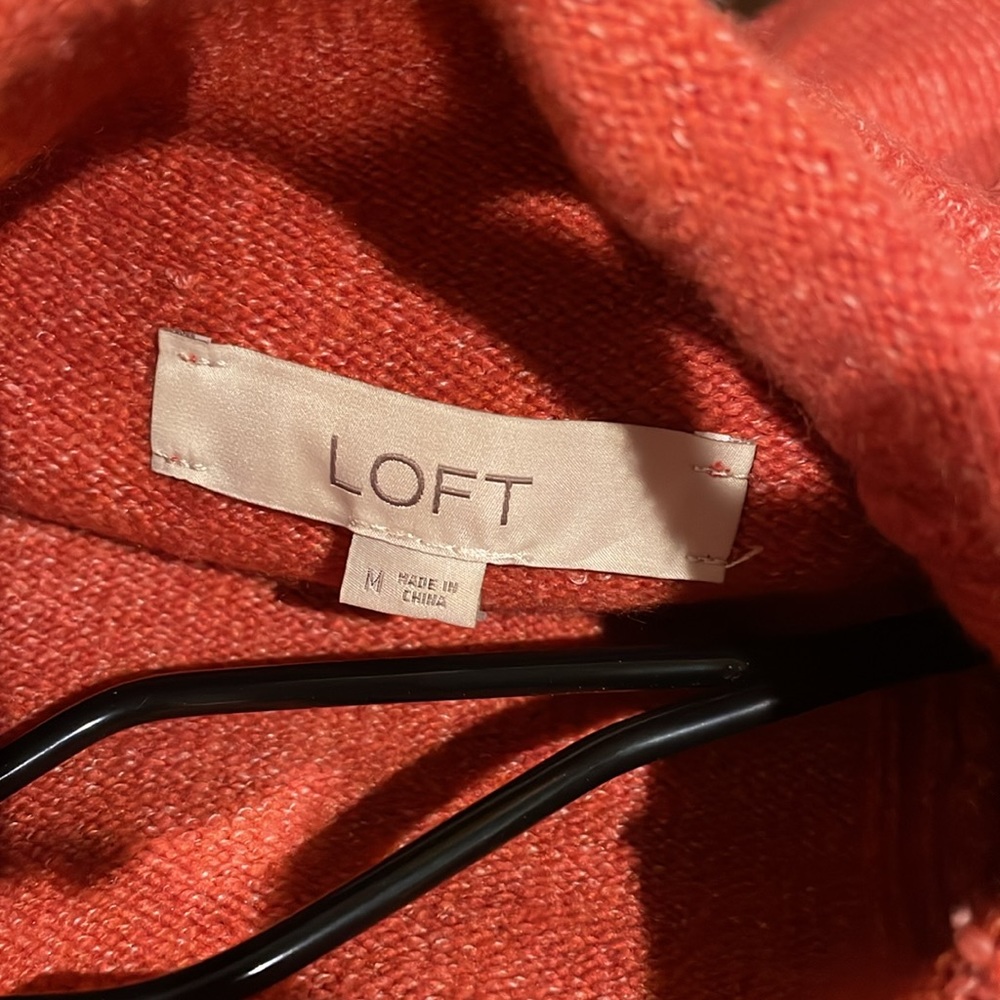 Coral/Rust Sweater - Picture 3 of 4